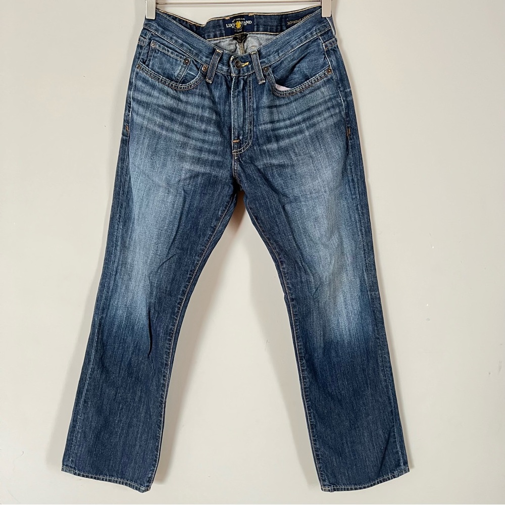 Lucky Brand 363 Vintage Straight Jeans 30x30 Medium Wash Classic Denim